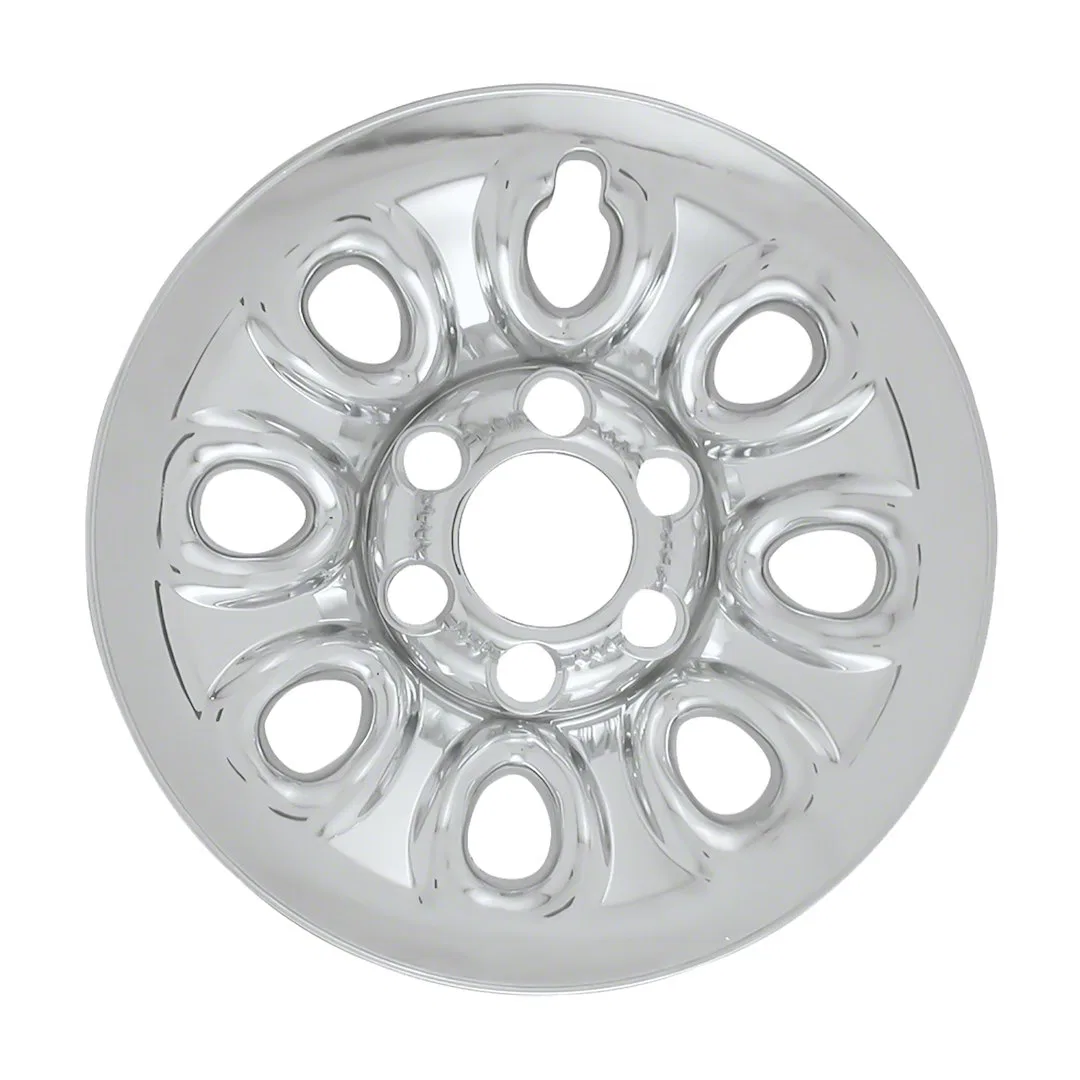 IWCIMP64X – COAST2COAST Wheel Skin, 17 Inch 8 Hole Snap-On Plated Chrome ABS Plastic Set Of 4